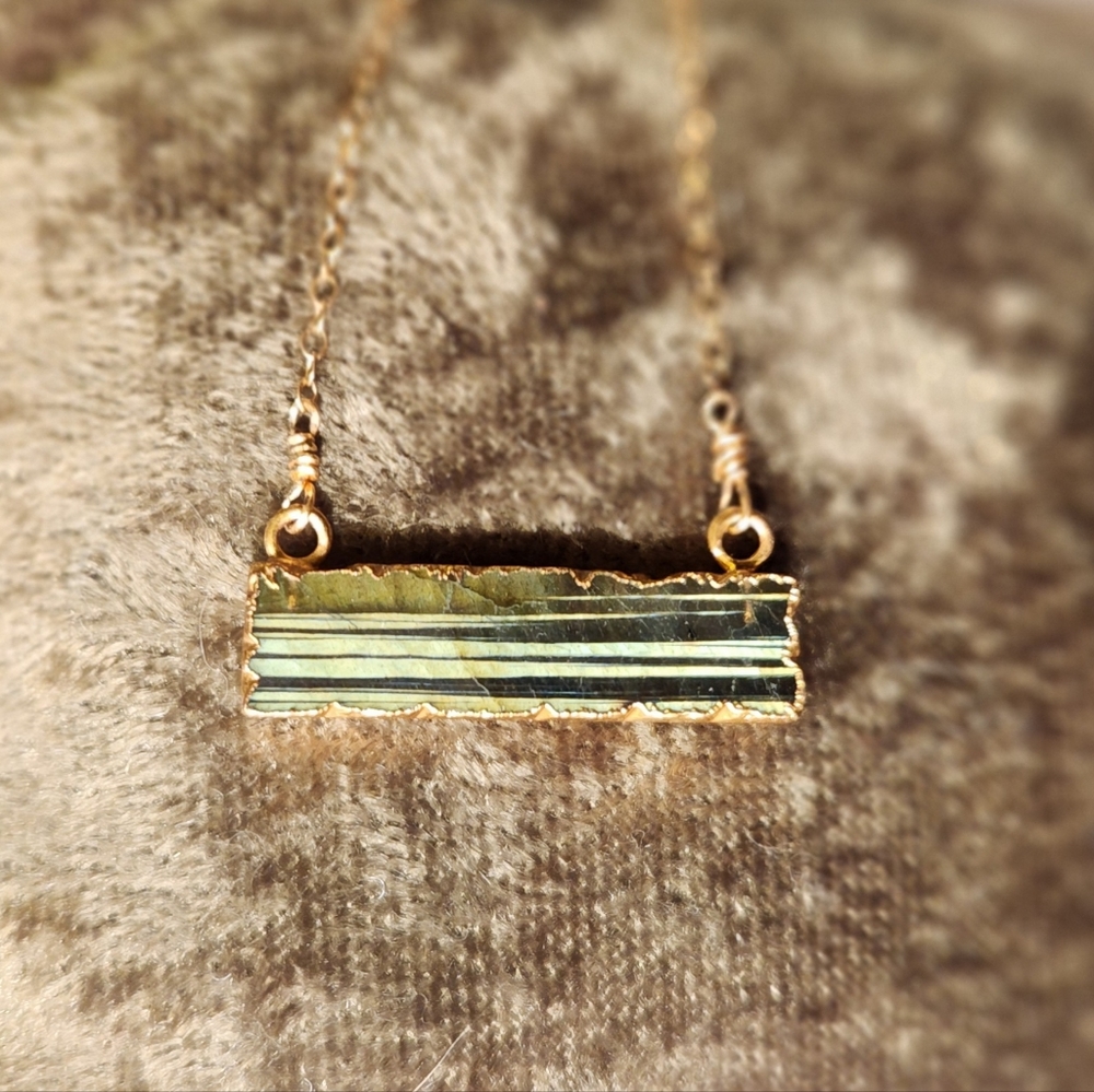 Labradorite necklace